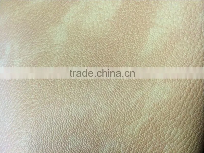 Brwon PVC Fabric For Car Seat , Artificial Leather For Cars