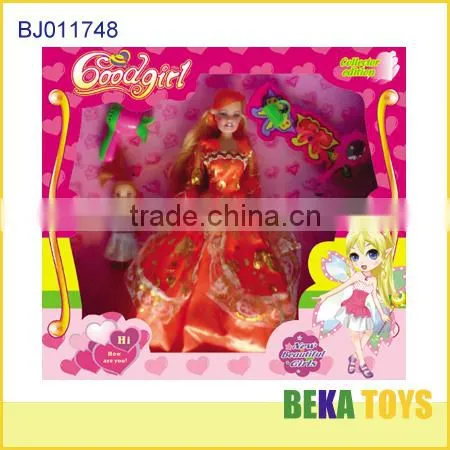 cute fashion roca doll with little kelly small dolls