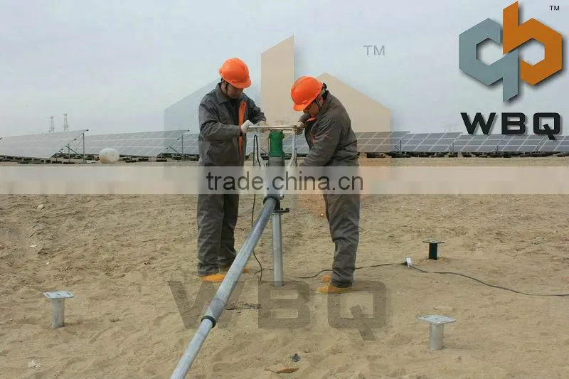 ground screw for solar and garden