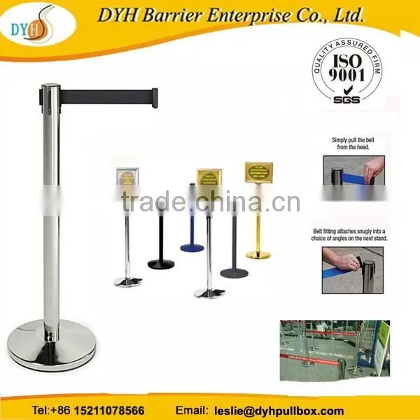 2m retractable stanchion