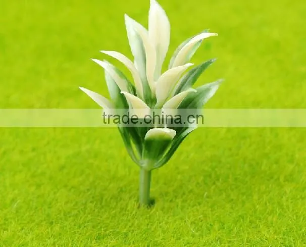 new artificial plastic model flower for 2.7cm, plastic flowers for sale