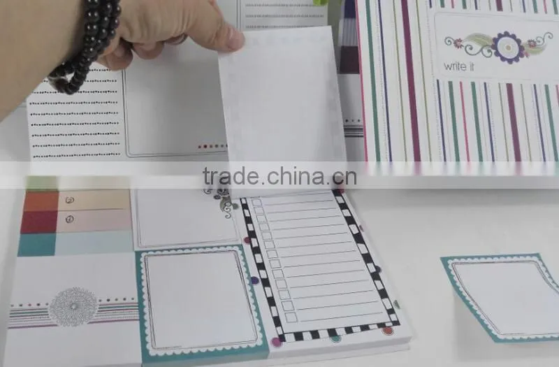 combination sticky note set