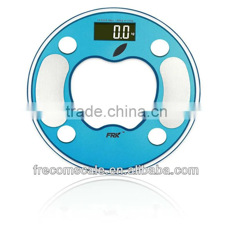 180kg digital body analyzer with apple shaped design