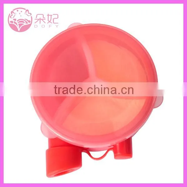 Three pieces 400g-1800g food grade baby milk powder container