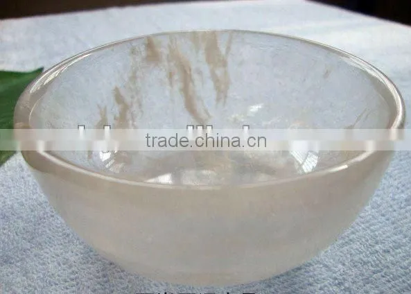 Natural Clear Quartz Bowl
