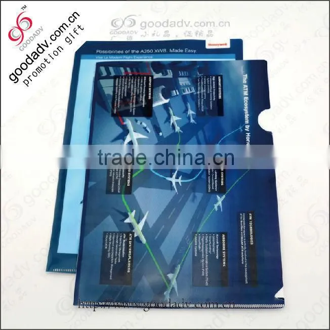 Wholesale office and school supplies a4 promotional folder