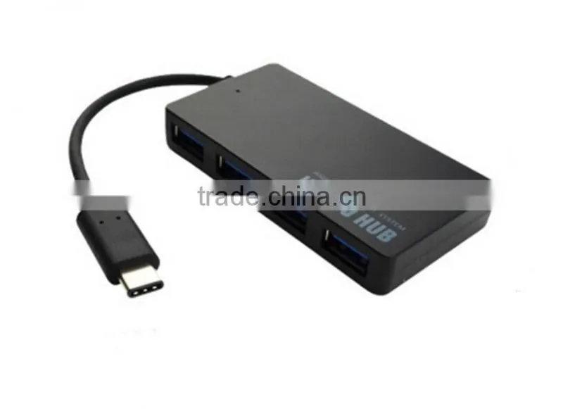 USB 3.1 Type C Hub Multiple 4 Ports type-C to USB 3.0 hub adapter For new Macbook