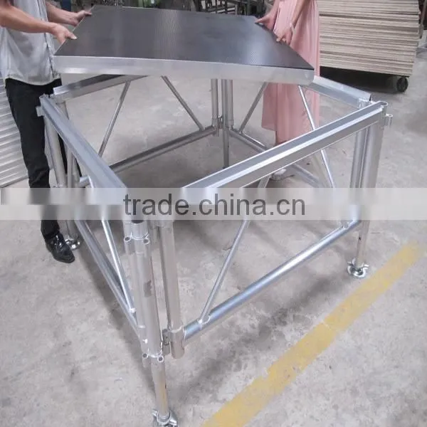 Hot Sale Aluminum Frame Stage With Plywood Platform