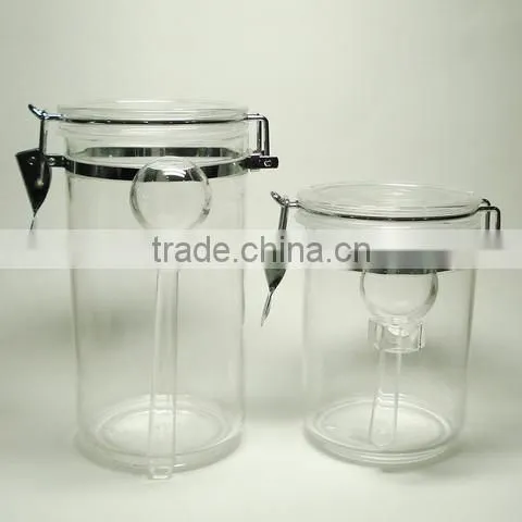 5" Stackable Canister - Airtight Clamp Canister Set