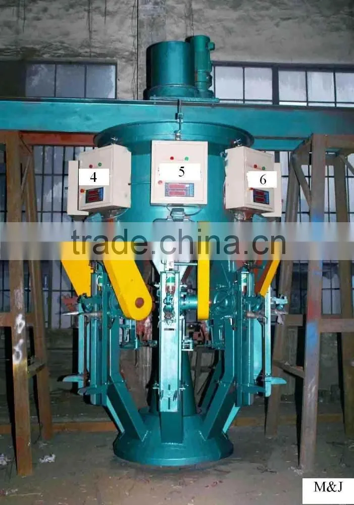rotary valve packer for cement