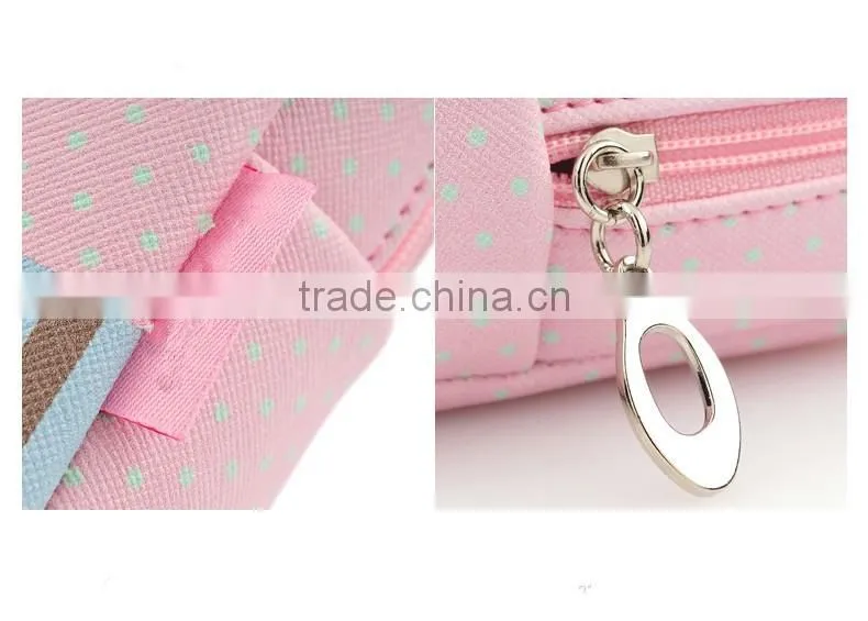 pu cosmetic bag 2016 new arrival cute elegant cosmetic bag personalized