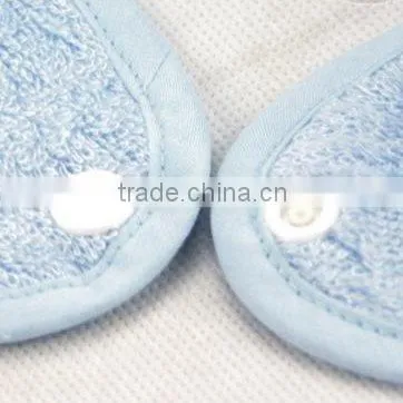 Soft Embroidered bamboo baby bib