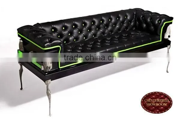Chesterfield Showroom New Model Leather Sofa