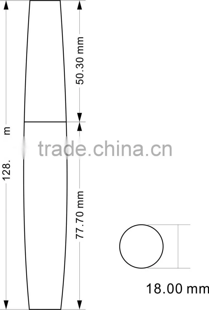 manufacture popular empty clear mascara tube
