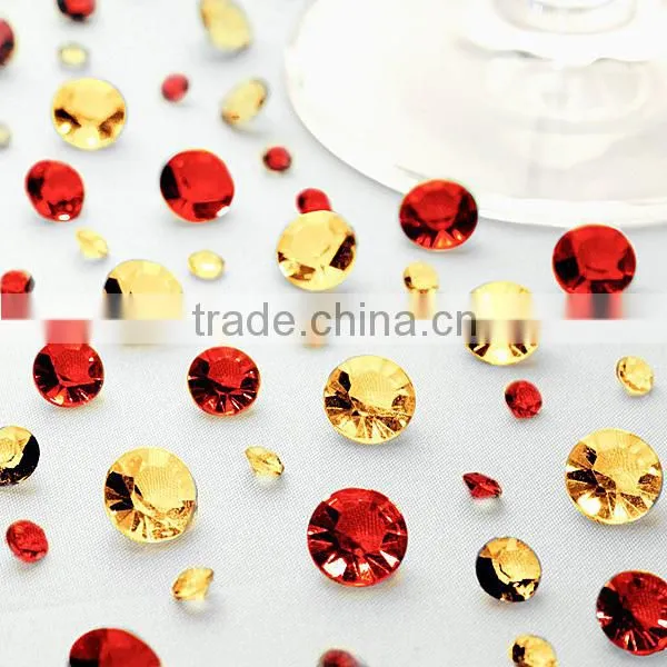 High Quality More Colors and Sizes Crystal Diamond Confetti / Acrylic Diamond Confetti