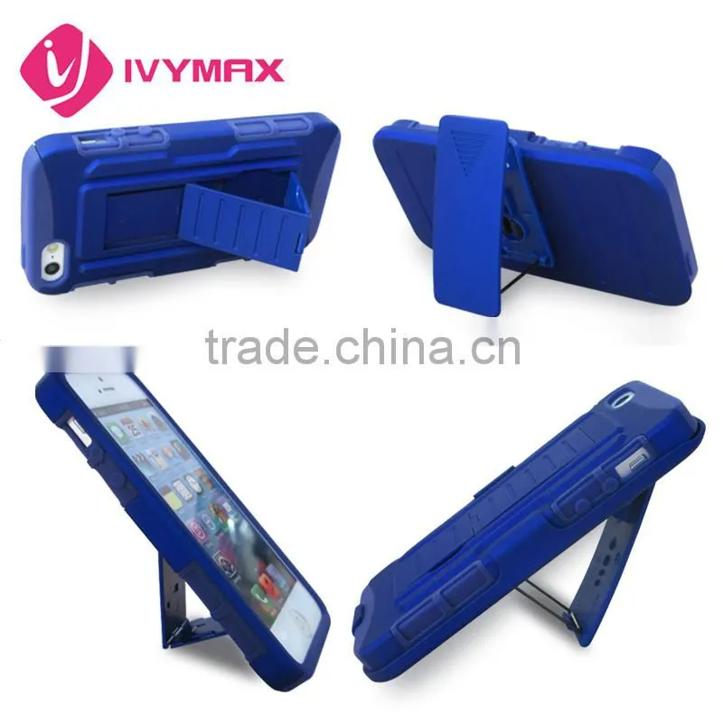 3 in 1 robot combo cases for App iphone 5 5s