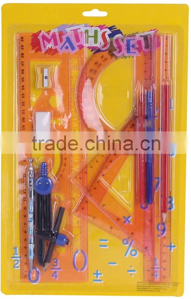 4pcs geometry set
