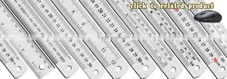 2016high quality cheap stainless steel good optical ruler