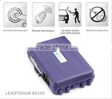 Keyless entry push button start system for universal version promotional
