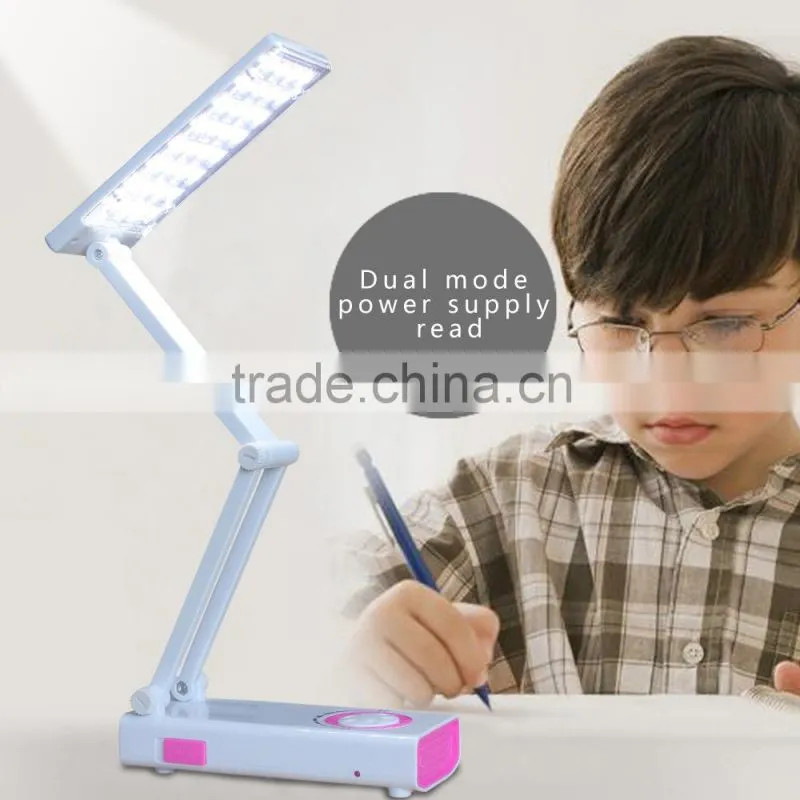 4 colors solar led rechargeable powered light lamp table lamp