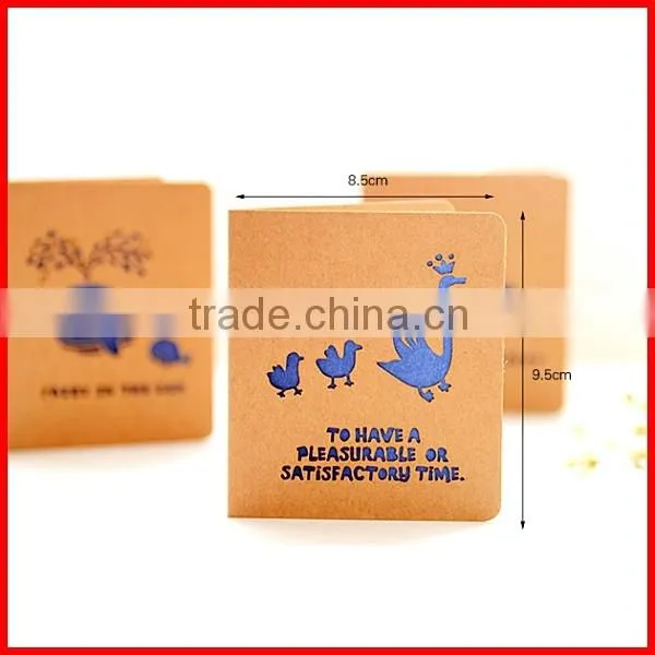 High Quality Spot UV Paper Greeting Card Wholesale