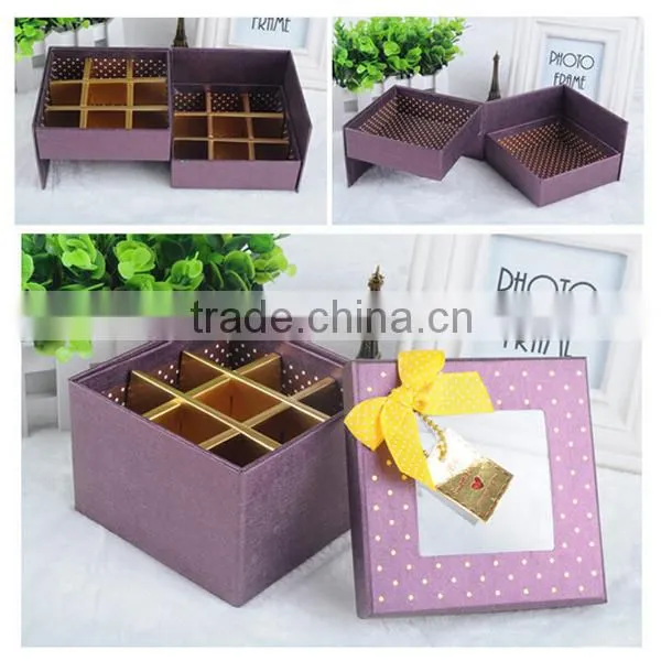 Luxury Half Transparent Chocolate Box
