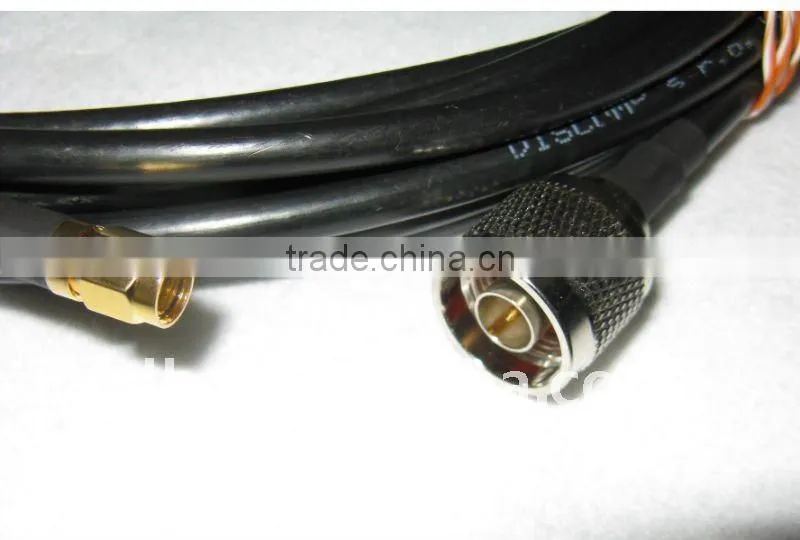 50 ohm lmr240 with connector of SMA and N rf coustom cable assembly