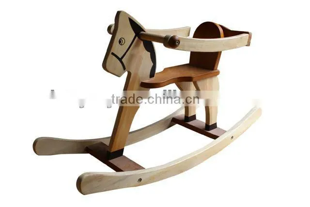 wooden rocking horse for kids