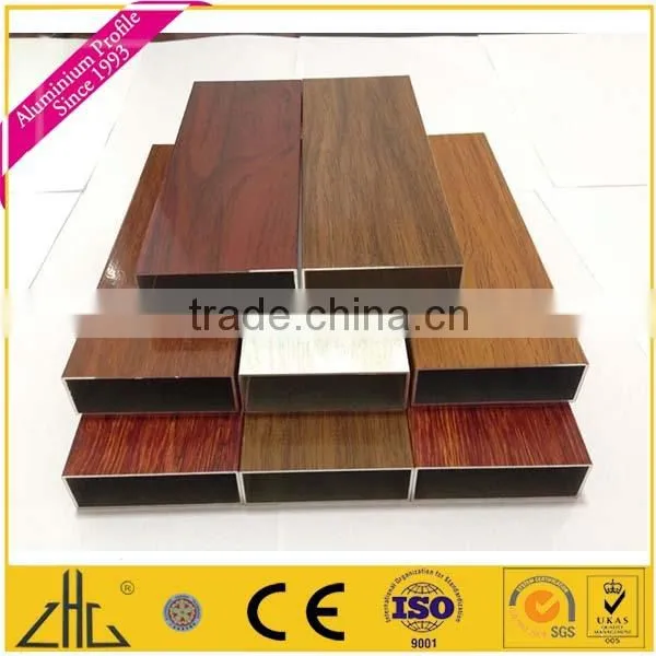 Wow!! Profiled aluminium window frame factory/ marble color, ceramics pattern, wooden grains aluminium profile for window frames