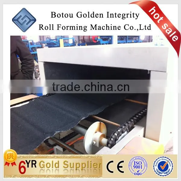Colourful Stone Chip Coated Roof Tile Production Line