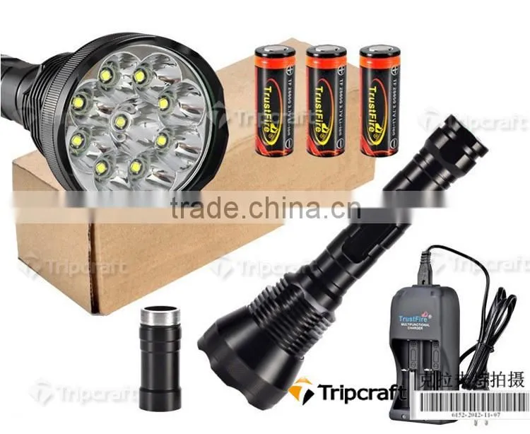 outdoor flashlight promotional products Hunting Lights rechargeable torch power beam Torch Light Manufacturer Supplier