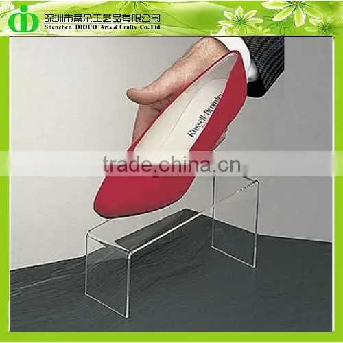 DDS-S005 ISO9001 Chinese Factory Modern Clear Jordan Shoes Display Rack