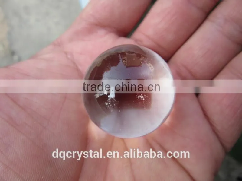 2015 new promoted cute clear white crystal ball for gifts