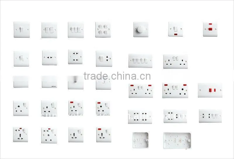 1 gang 1 way Australia Standard Wall Switch