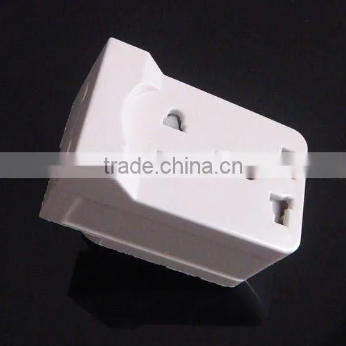 British style double 13A british plug switched socket with neon and 2 USB