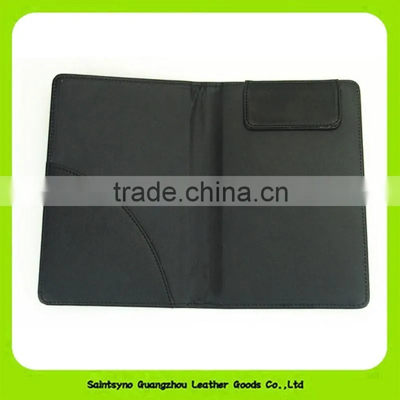 Manufacture competitive price custom leather card holder flip card holder for sale