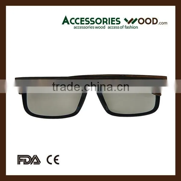 Quality square opticals wooden glasses for student