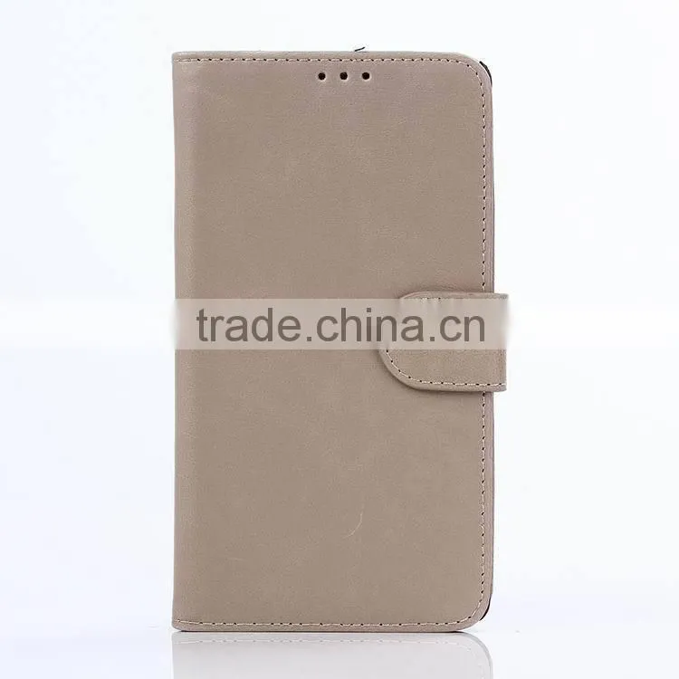 2015 Crazy horse leather wallet case for LG G4 note,For lg g4 note case