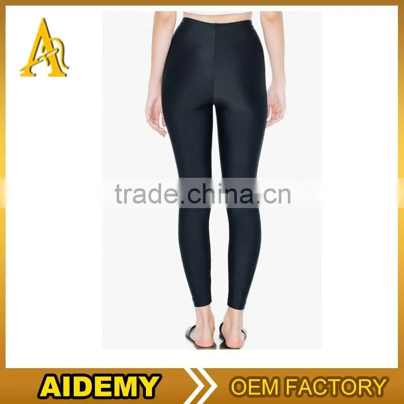 2016 Custom Black Womens Girls Wearing Wholesale Fabric Sexy Sports Yoga Pants