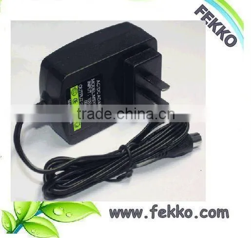 24W 12V/2A wall-mounted AC/DC adapter