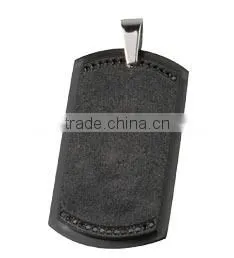 stainless steel newest style dog tag pendant
