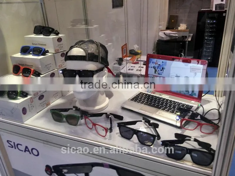 mobile phone video smart glasses with bluetooth