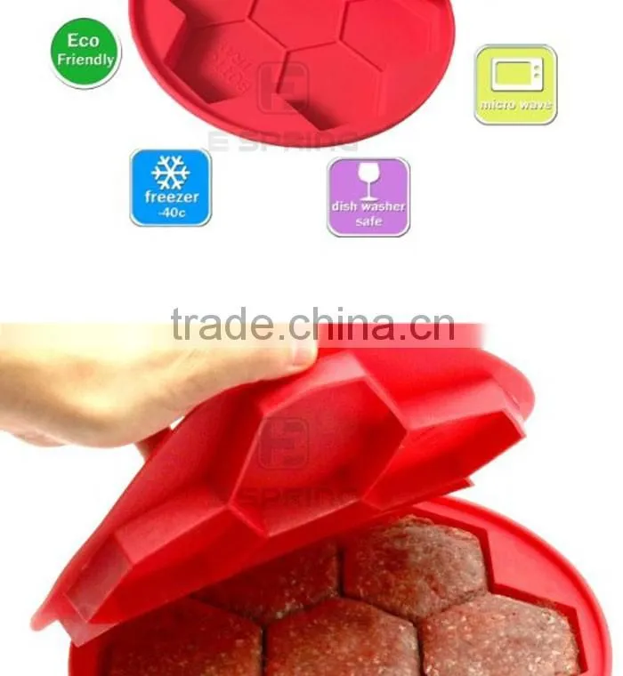 Freezer Container Perfect Burger Patties BPA Free Silicone Burger Press