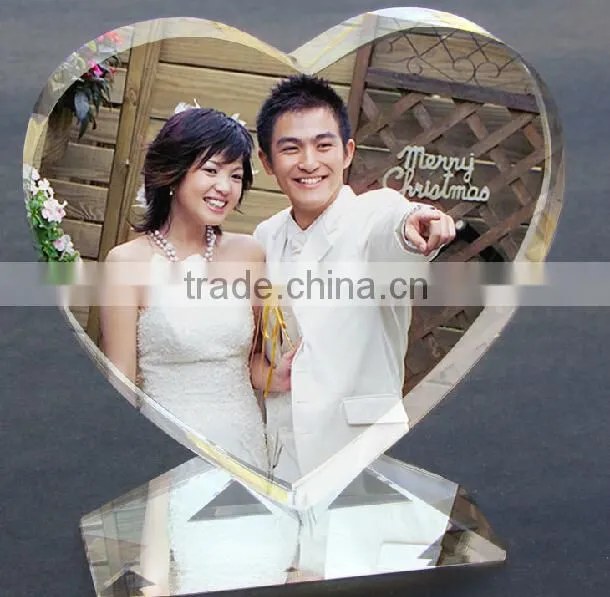 2016 special elegant popular sale crystal frame