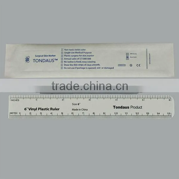 Surgical skin marker for plastic surgery