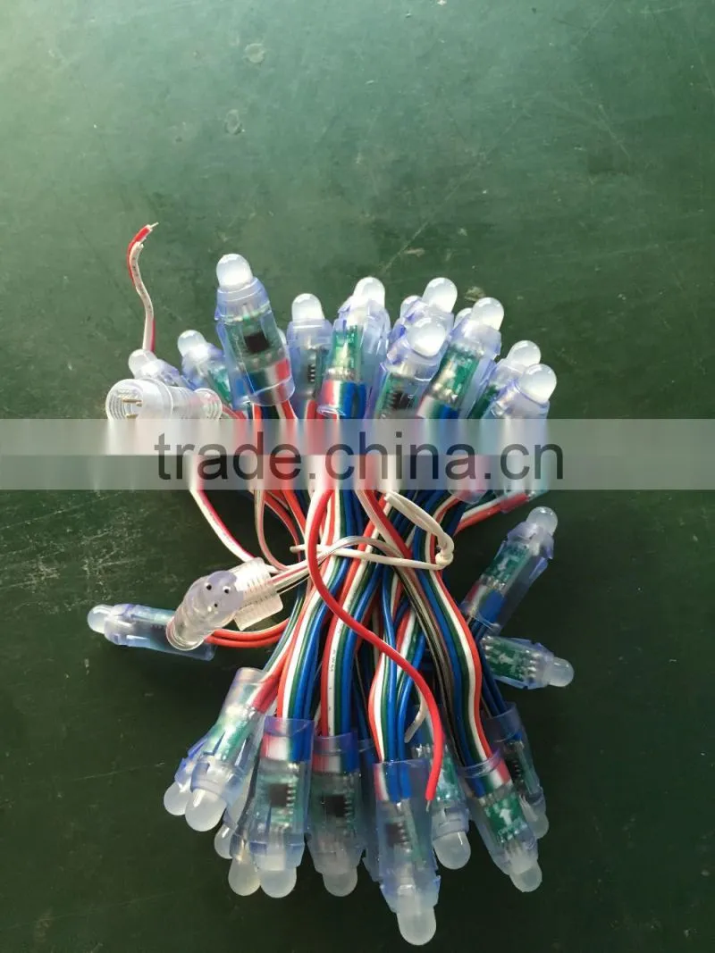 Full Color LED Pixel Light 12MM SMD RGB LP9883 UCS1903 WS2811 IP66 12V for amusement park project