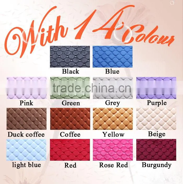 microfiber flannel embossed non slip pvc backing contour bath rug