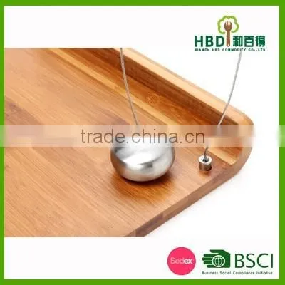 Newest design totally bamboo tissue paper holder/bamboo napkin holder