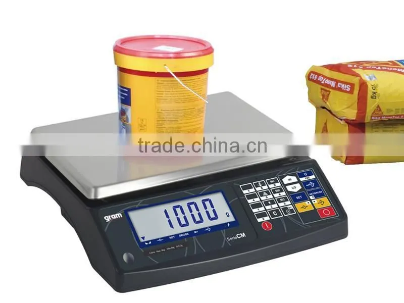 CM-3 Auto-Tare Electronic Counting Balance Scales - 3kg / 0.1g