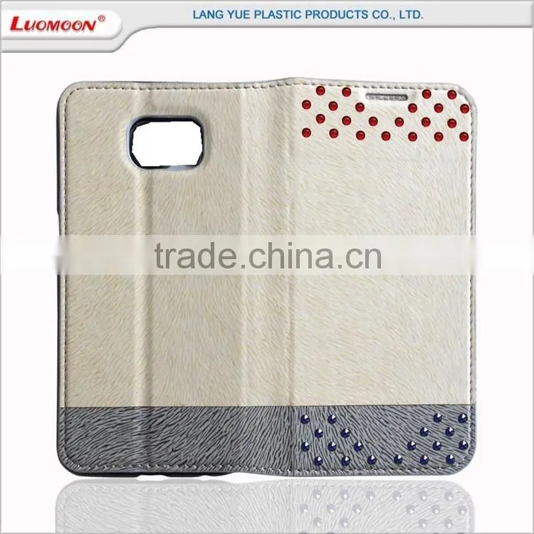 2016 Hot Sell Beige For Samsumg Galaxy S3 4 5 6 7 Mobile Phone Case